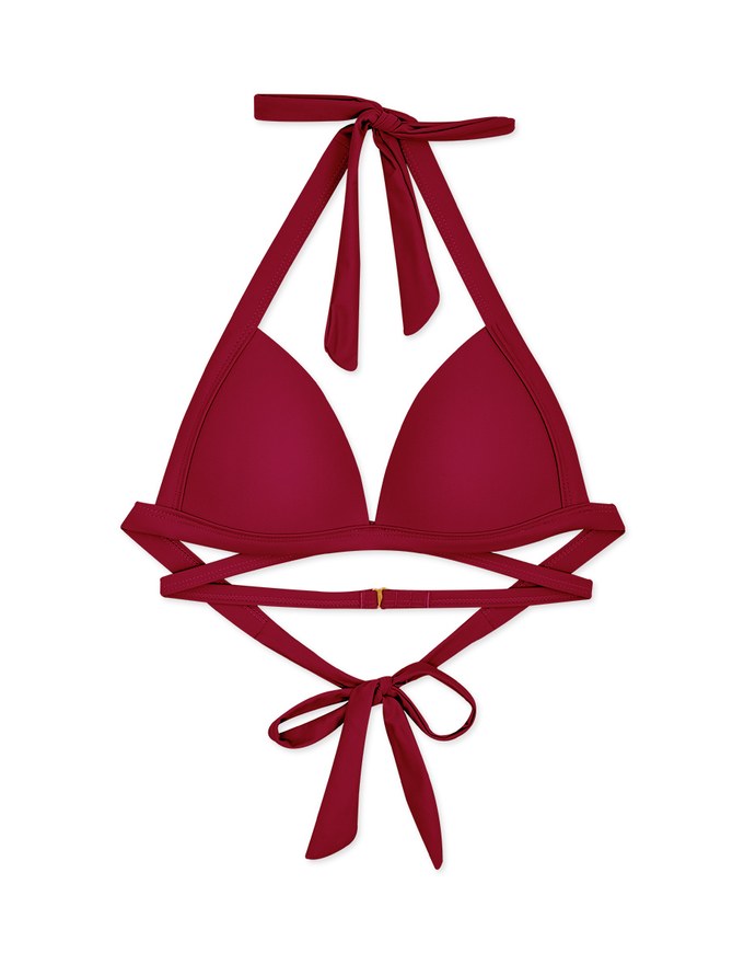 【PUSH UP】3Way Push Up Thick Strap Bikini Top (Thick Padded)