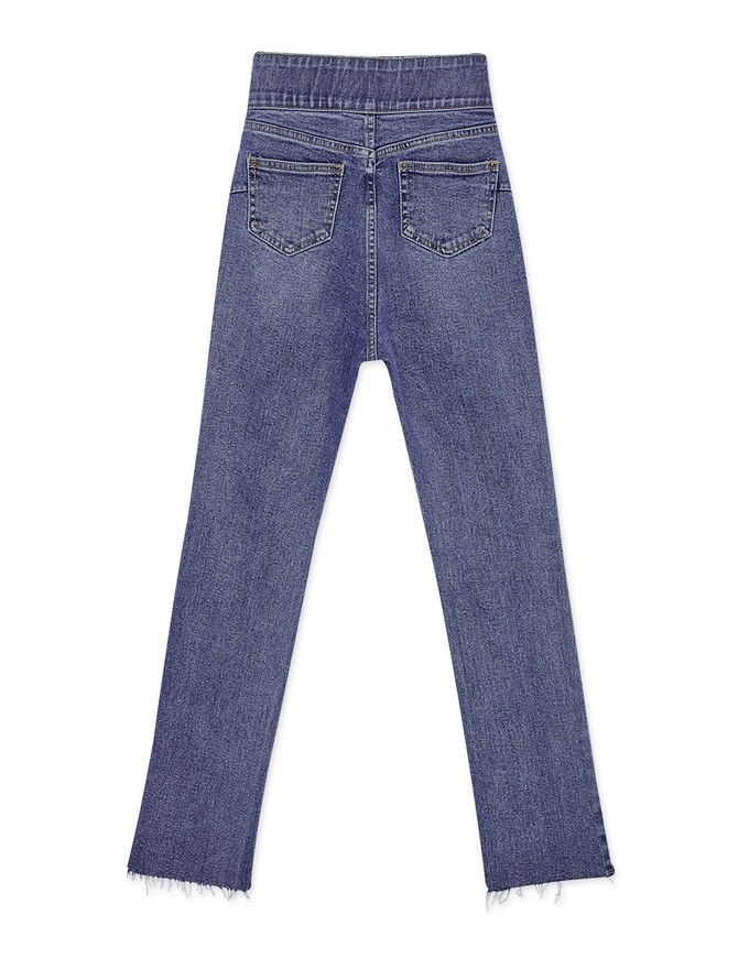 No Filter Shape-Up Slimming Straight-Leg Denim Jeans Pants
