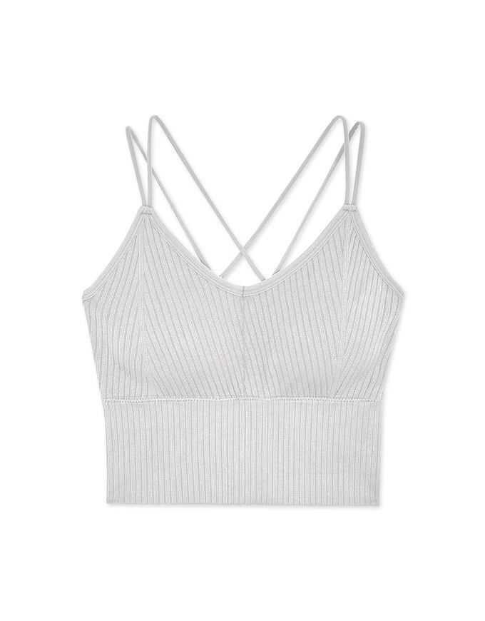 Comfy Seamless Double Crossback Bra Top