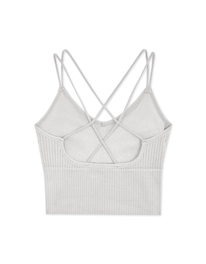 Comfy Seamless Double Crossback Bra Top