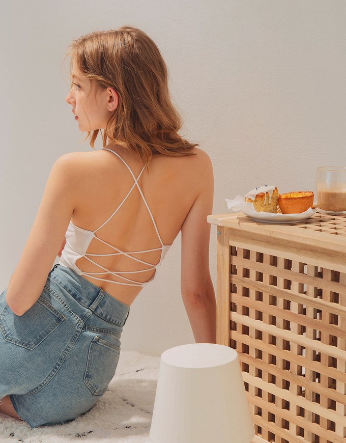 Comfy Seamless Crossback Bralette