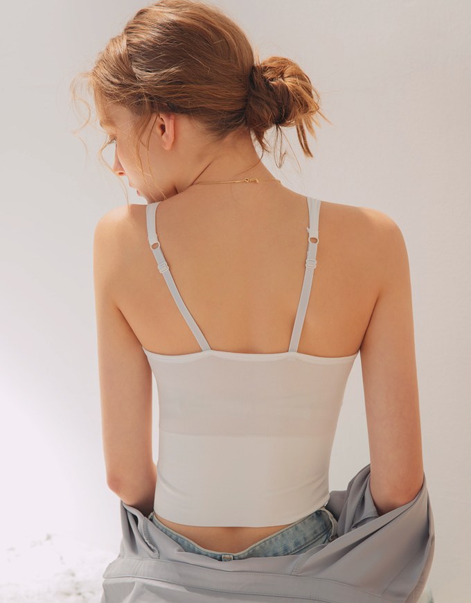 Comfy Seamless Double Straps Bra Top