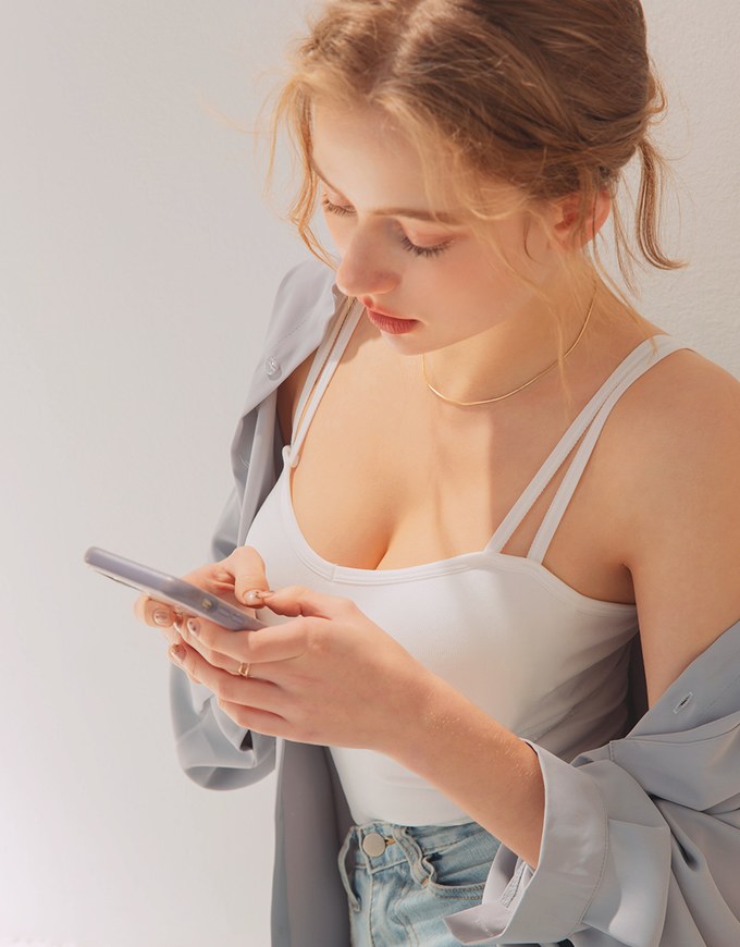 Comfy Seamless Double Straps Bra Top