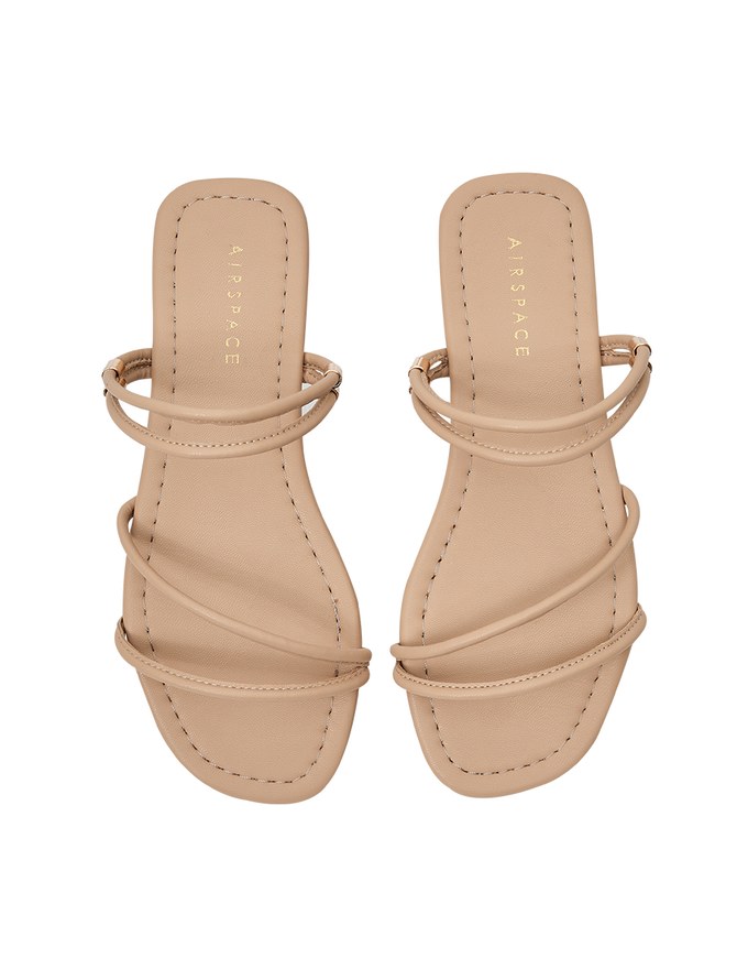 2Way Thin-Strappy Flat Sandals