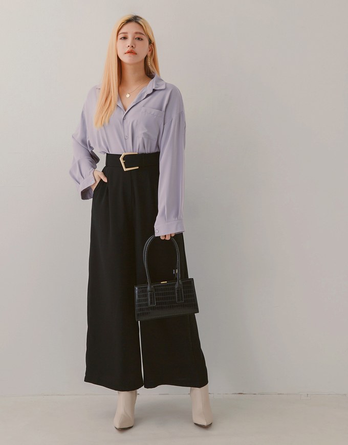 Unique Anti-Wrinkle Iron Free Blouse Shirt