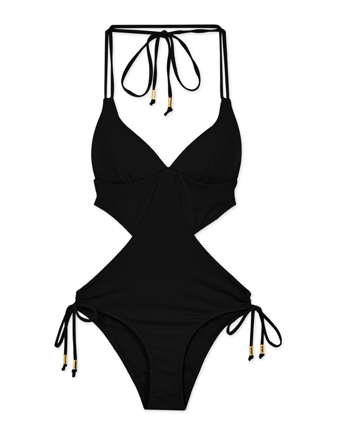 【EXTRA BODICE LENGTH】 Double Strap One Piece Swimsuit Bikini For Tall Girls