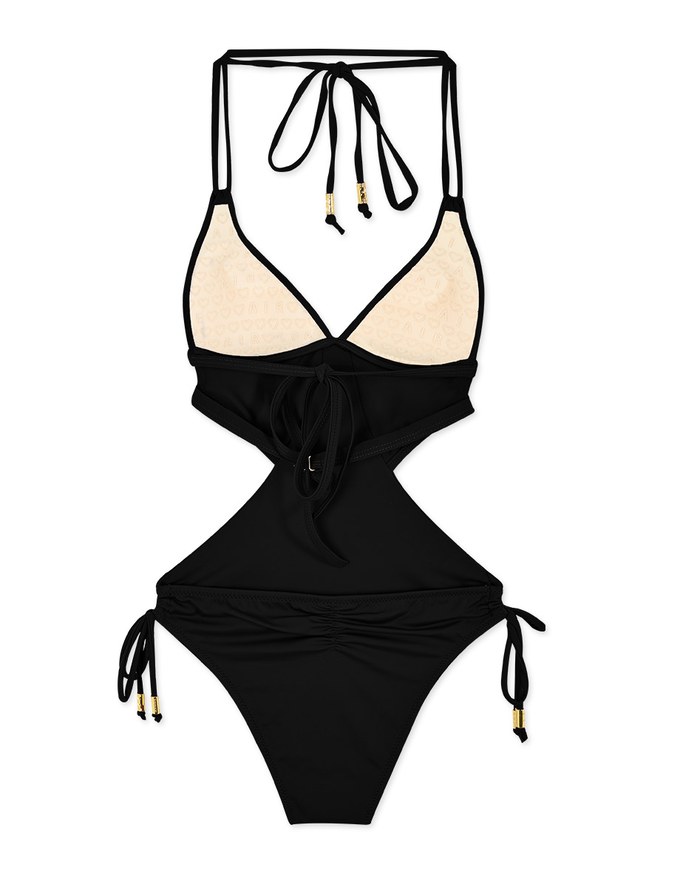 【EXTRA BODICE LENGTH】 Double Strap One Piece Swimsuit Bikini For Tall Girls