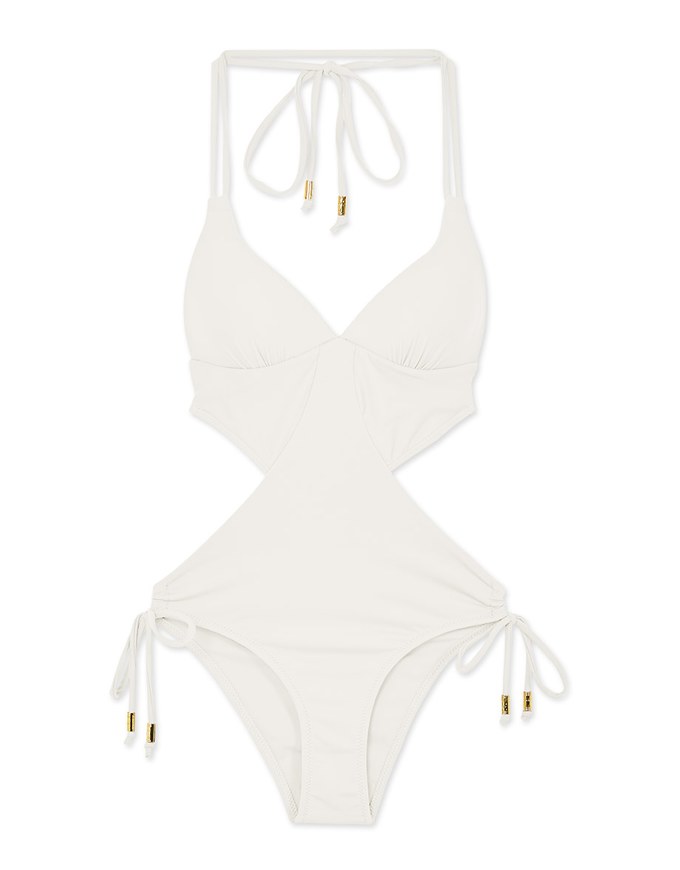 【EXTRA BODICE LENGTH】 Double Strap One Piece Swimsuit Bikini For Tall Girls