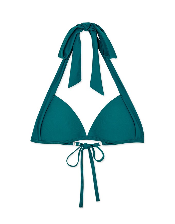 【PUSH IN 】Extra Wide Side Strap Bikini Top with Thin Bra Padded