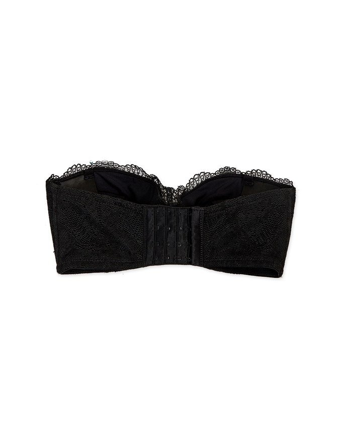 AIRY Cooling Lace Push-Up Tube Bra(Large Size)