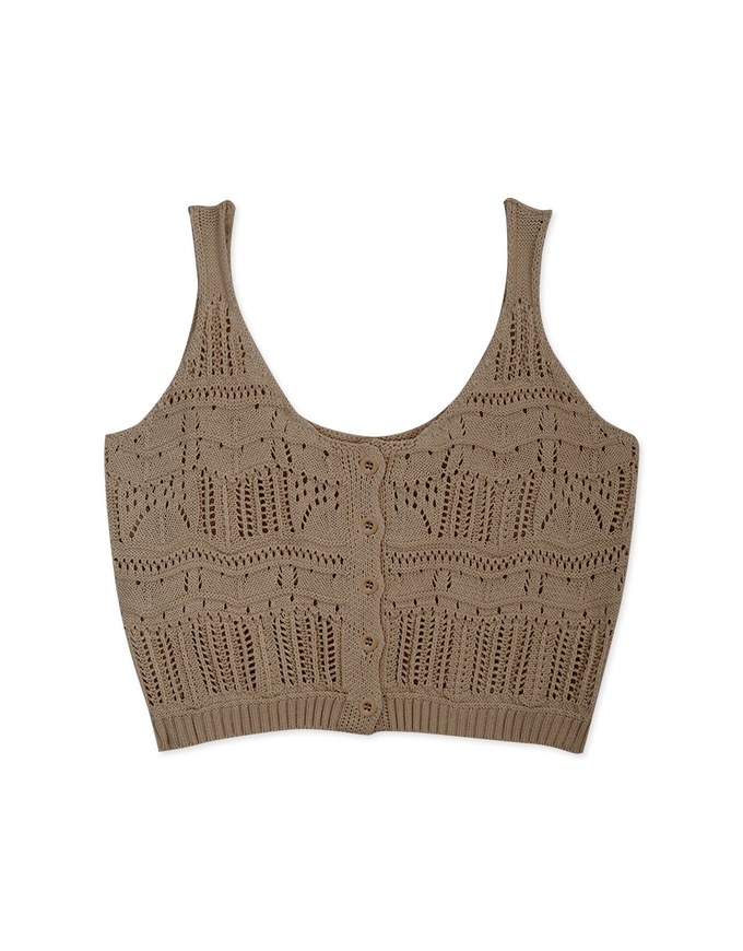 Knit Crop Tank Top