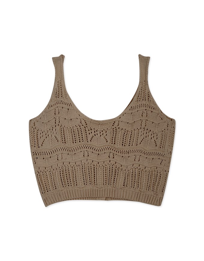 Knit Crop Tank Top