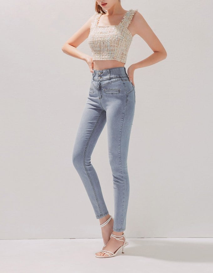 Tall Girl- Breezy Cooling No Filter Denim Jeans Pants