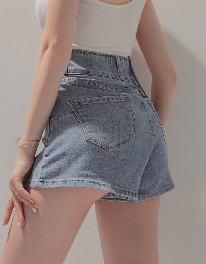 Breezy Cooling No Filter Denim Jeans Shorts