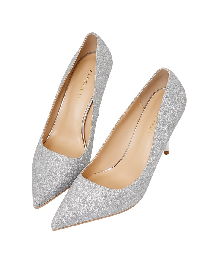 Classic Glittery Stilettos