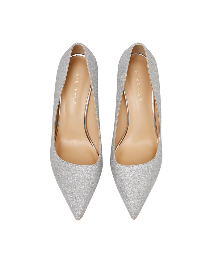 Classic Glittery Stilettos