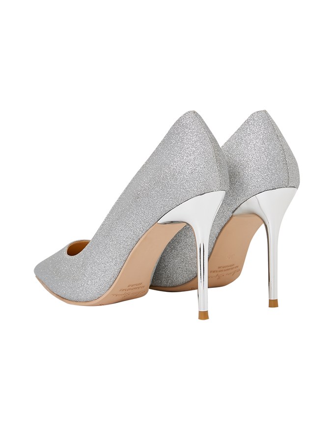 Classic Glittery Stilettos