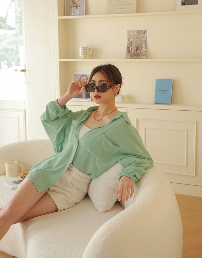 Breezy Cooling Blouse Shirt