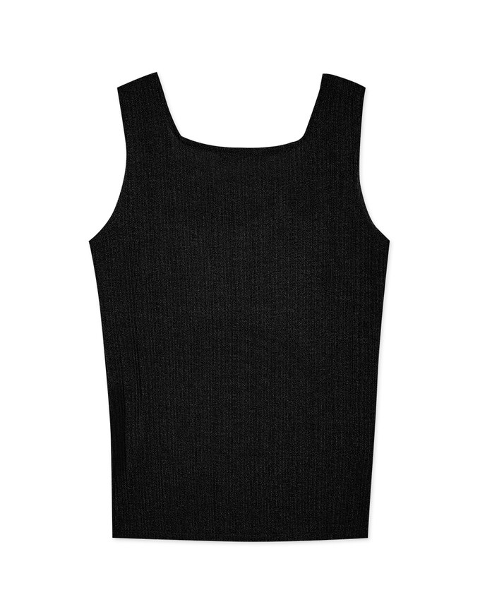 Minimal Textured Tank Top
