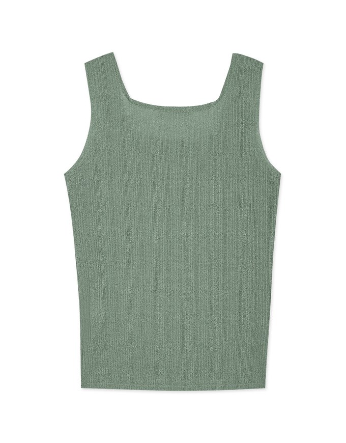 Minimal Textured Tank Top
