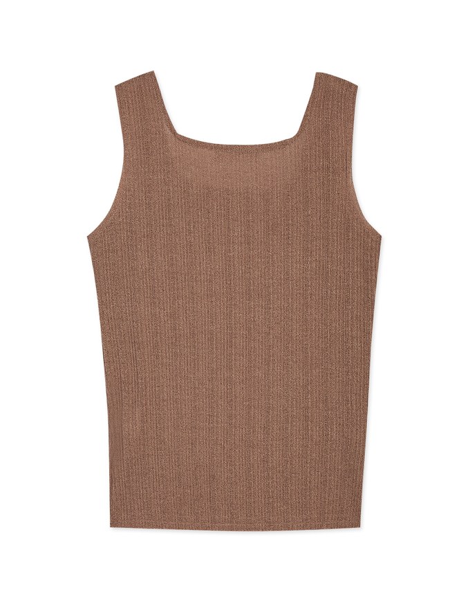 Minimal Textured Tank Top
