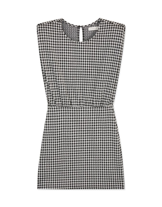 Edgy Smart Bodycon Dress (With Non-Detachable Shoulder Pads)