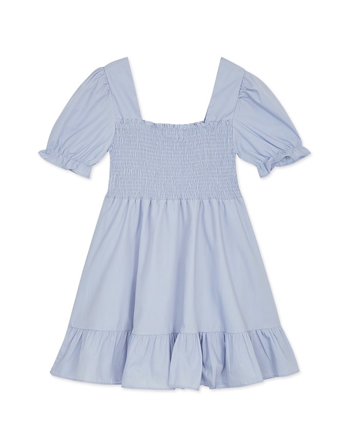 Sweet Sultry Puff Sleeve Flare Mini Dress