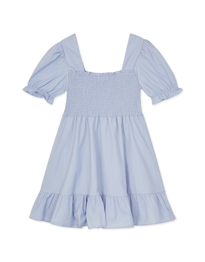 Sweet Sultry Puff Sleeve Flare Mini Dress