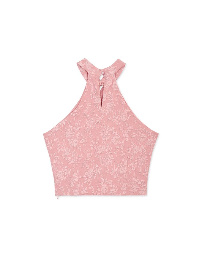 Qipao TOP Relief Shoulder Crop Cheongsam Vest