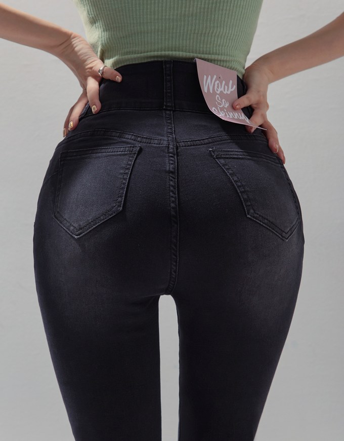 Regular Height- No Filter Shape-Up Slimming Skinny-Fit Denim Jeans Pants 2.0 (With Butt Padding)