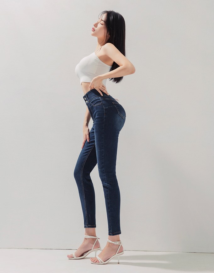 Regular Height- No Filter Shape-Up Slimming Skinny-Fit Denim Jeans Pants 2.0 (With Butt Padding)