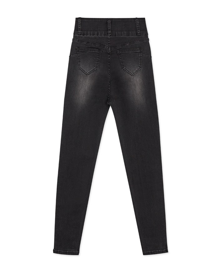 Tall Girl- No Filter Shape-Up Slimming Skinny-Fit Denim Jeans Pants 2.0 (With Butt Padding)