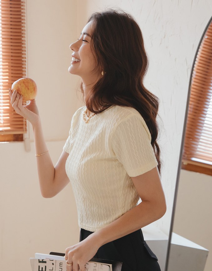 Beyond Basic Twisted Crop Top