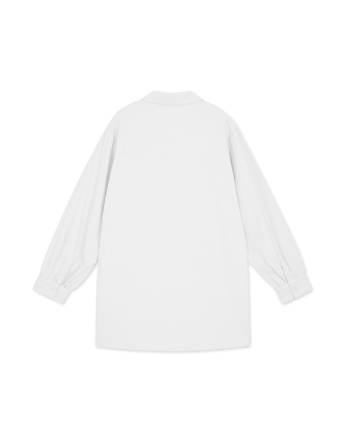 Minimal Simplicity Long Blouse Shirt