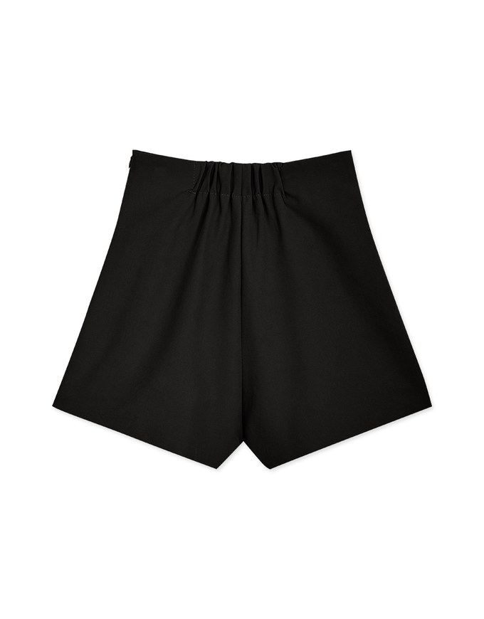 360° High Waisted Pleated Suit Short