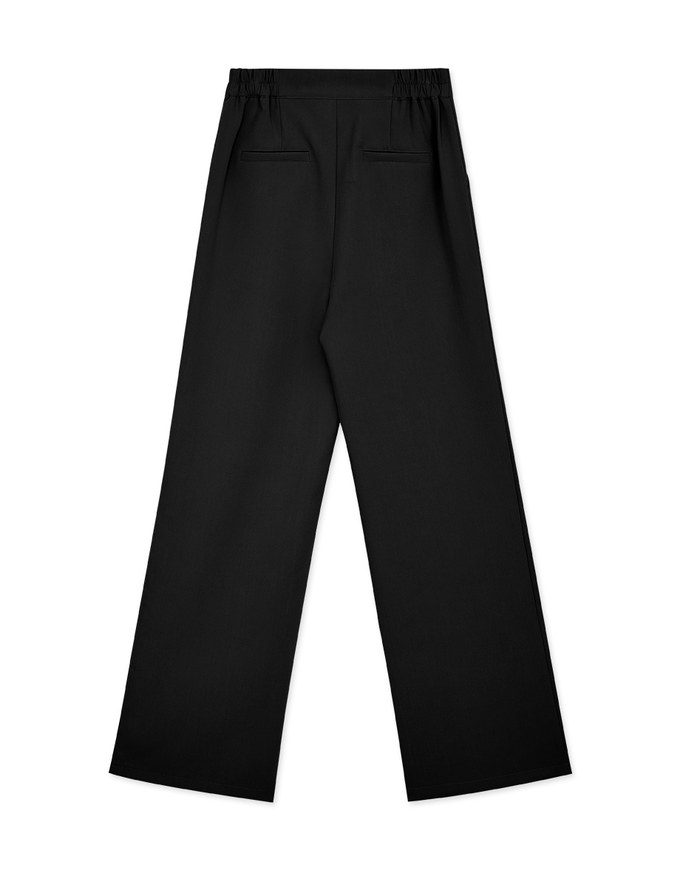Sleek CEO Slimming Boot-Cut Suit Straight Pants