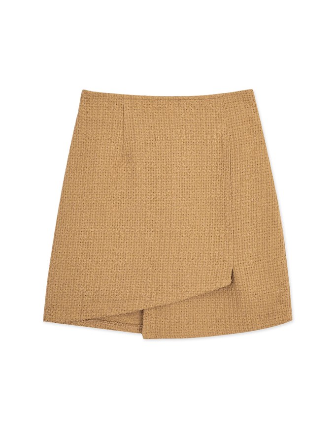 Casual Cooling Asymmetrical Woven A-Line Skirt