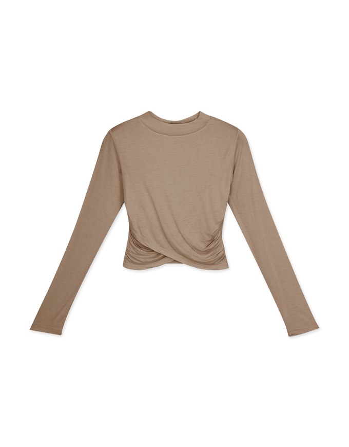 Minimalist Staple 2Way Crossover Crop Top