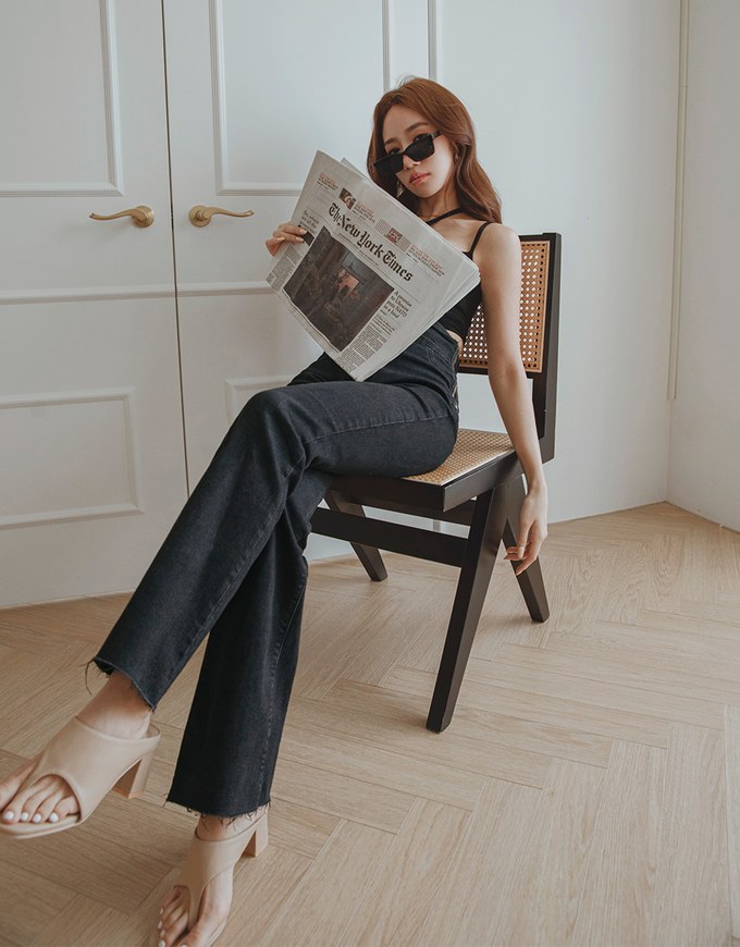 Regular Height- No Filter Snatched Waist Shape-Up Slimming Skinny-Fit Denim Jeans Boot Cut Pants 3.0