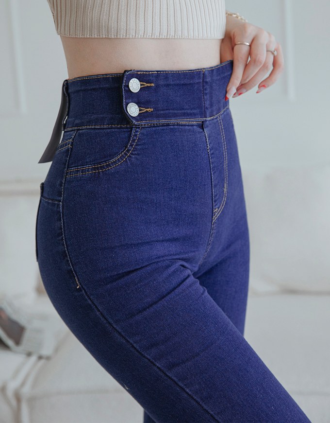 Tall Girl- No Filter Snatched Waist Shape-Up Slimming Skinny-Fit Denim Jeans Boot Cut Pants 3.0