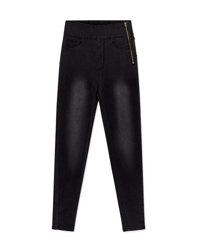 Regular Height- No Filter Snatched Waist Shape-Up Slimming Skinny-Fit Denim Jeans Pants 3.0