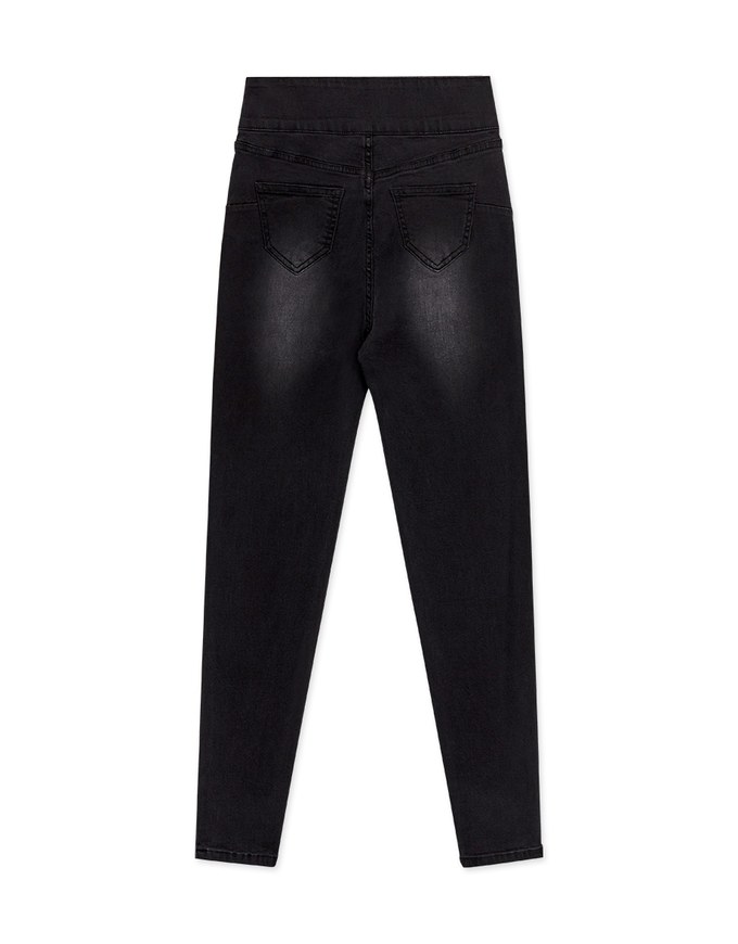 Regular Height- No Filter Snatched Waist Shape-Up Slimming Skinny-Fit Denim Jeans Pants 3.0