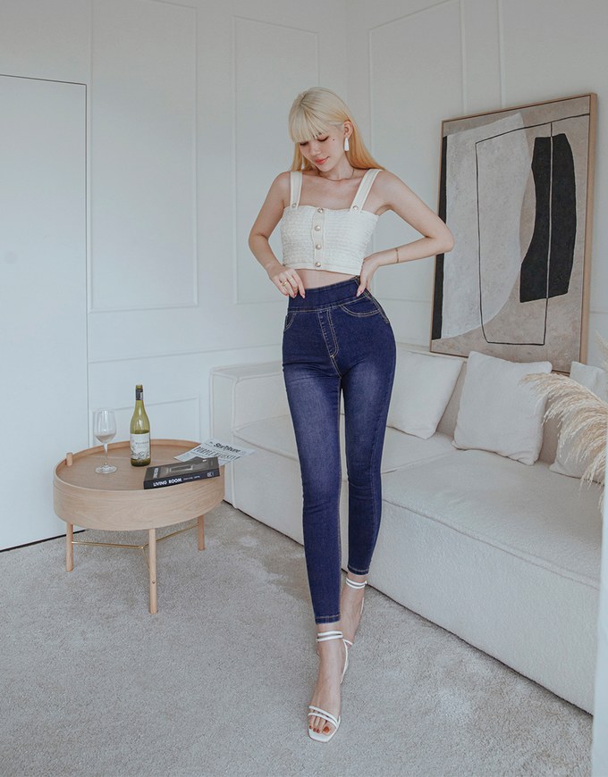 Tall Girl- No Filter Snatched Waist Shape-Up Slimming Skinny-Fit Denim Jeans Pants 3.0