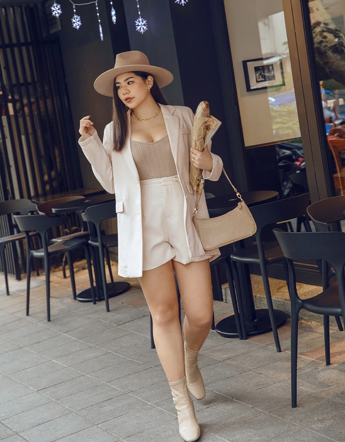Edgy Smart Suit Short