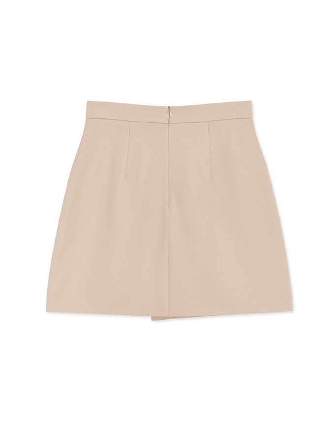 Bias Cut Finest A Line Mini Skirt
