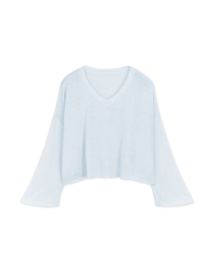 Laidback Wide Sleeves Knit Top