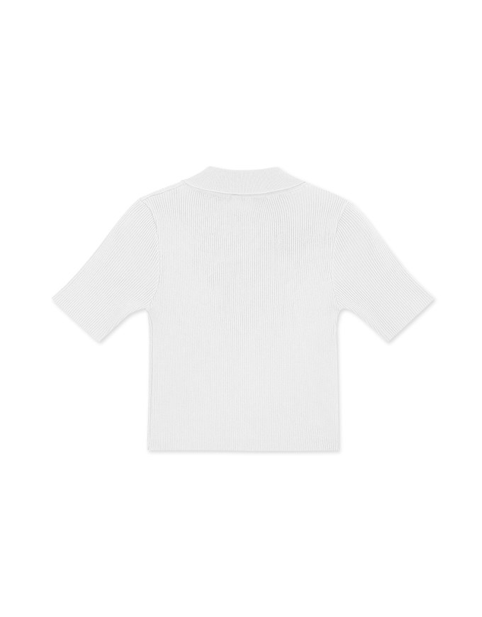 Laidback Panel Crisp Collar Top