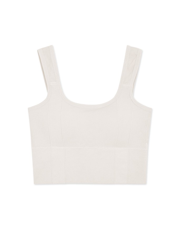 Beyond Basic U-Neck Knit Bralette (With Padding)