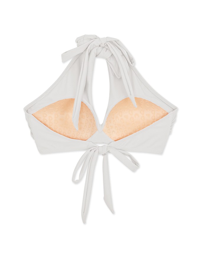 【PUSH UP】Multi-Way Crossover Scrunch Push Up Bikini Top