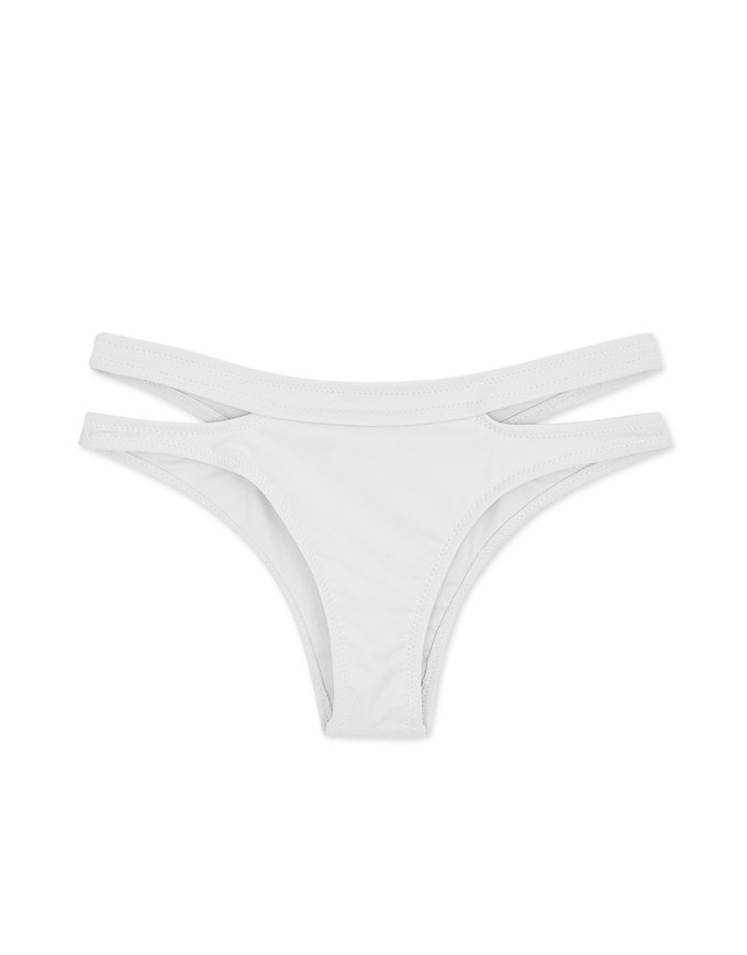 Double Strap Cut-Out Bikini Bottom